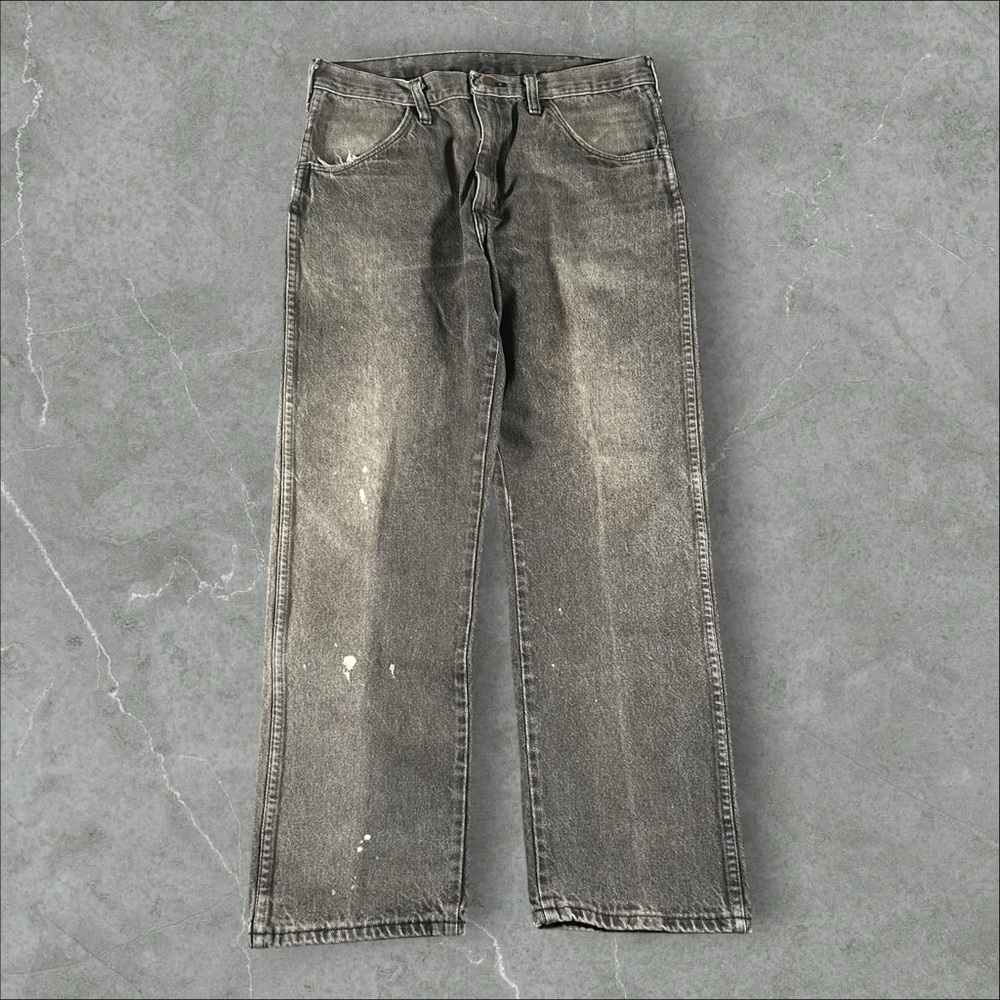 Russell Athletic Men's Straight Jeans in Faded Black